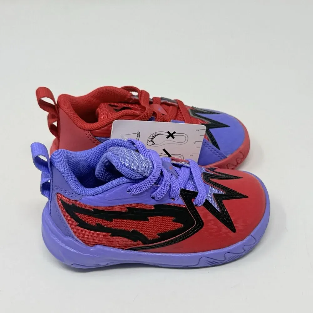 PUMA Scoot Zeros 1 Pred Sneakers Toddler Boys Kids Size 5 C Purple Red Shoes